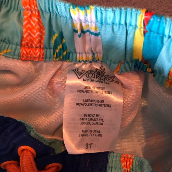 Orange Surf Rash Guard Set - Picture 3 of 5